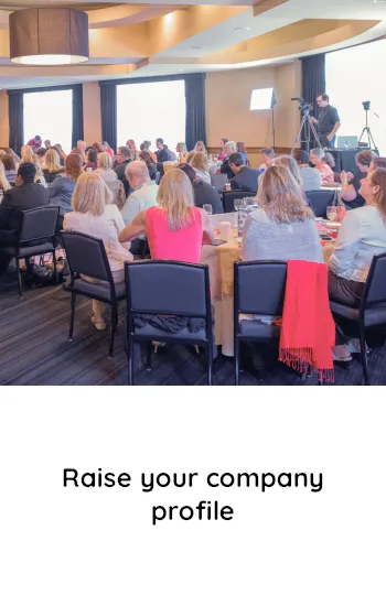 Raise your company profile